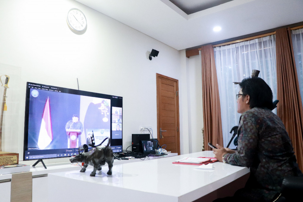 Bupati Giri Prasta Ikuti HUT BNN RI